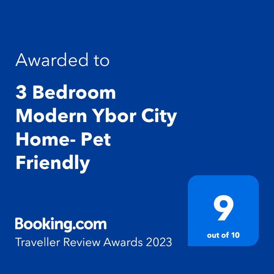 3 Bedroom Modern Ybor City Home- Pet Friendly Tampa Eksteriør bilde